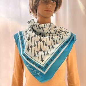 Roger L Paris Eiffel Tower Scarf